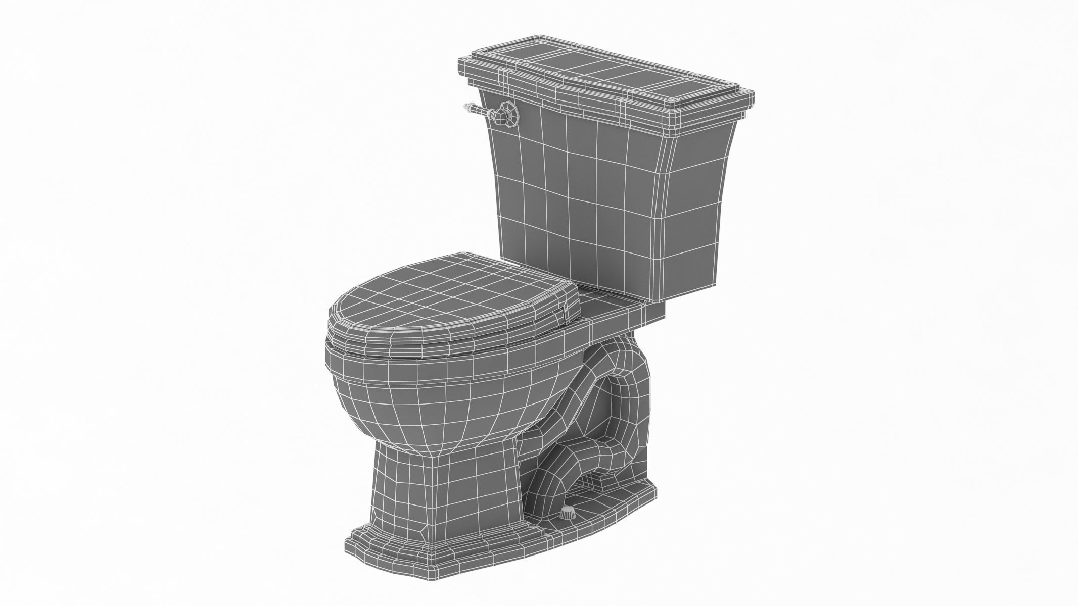 TOTO Eco Clayton Two-Piece Toilet 3D model_14