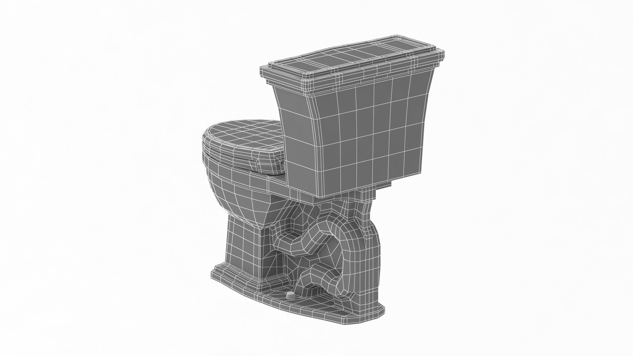 TOTO Eco Clayton Two-Piece Toilet 3D model_13