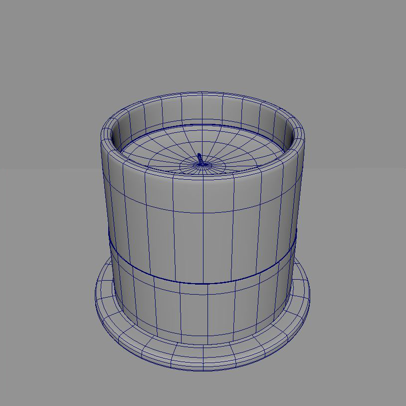 Aroma Candle Mahogany 3D model_4