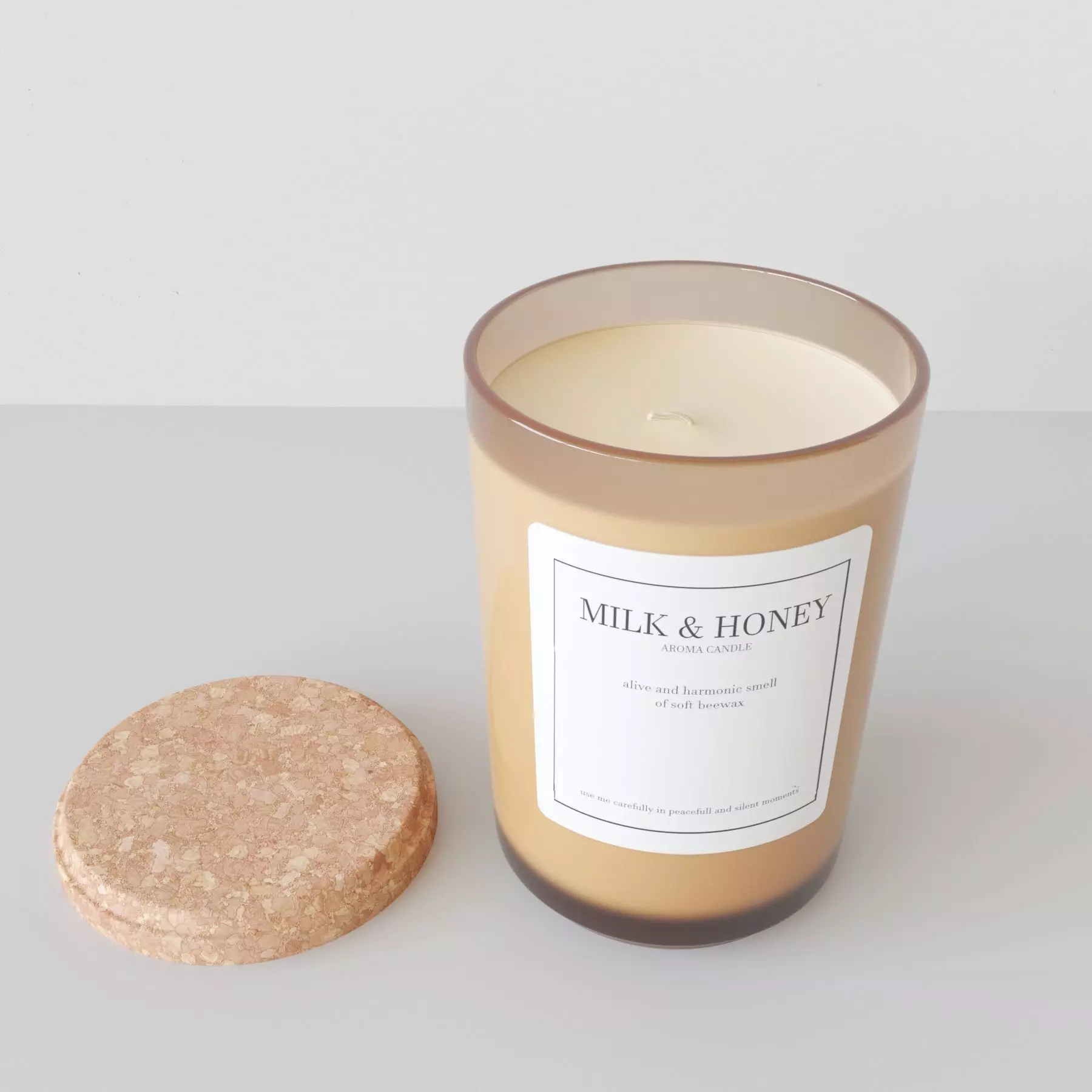 Aroma Candle Milk and Honey 3D model
