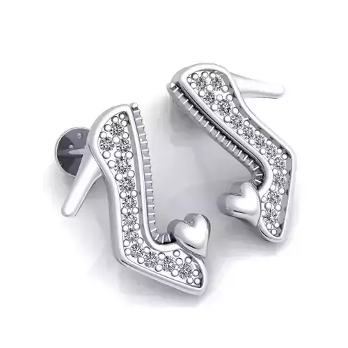Fancy Lady Earring  3D print model