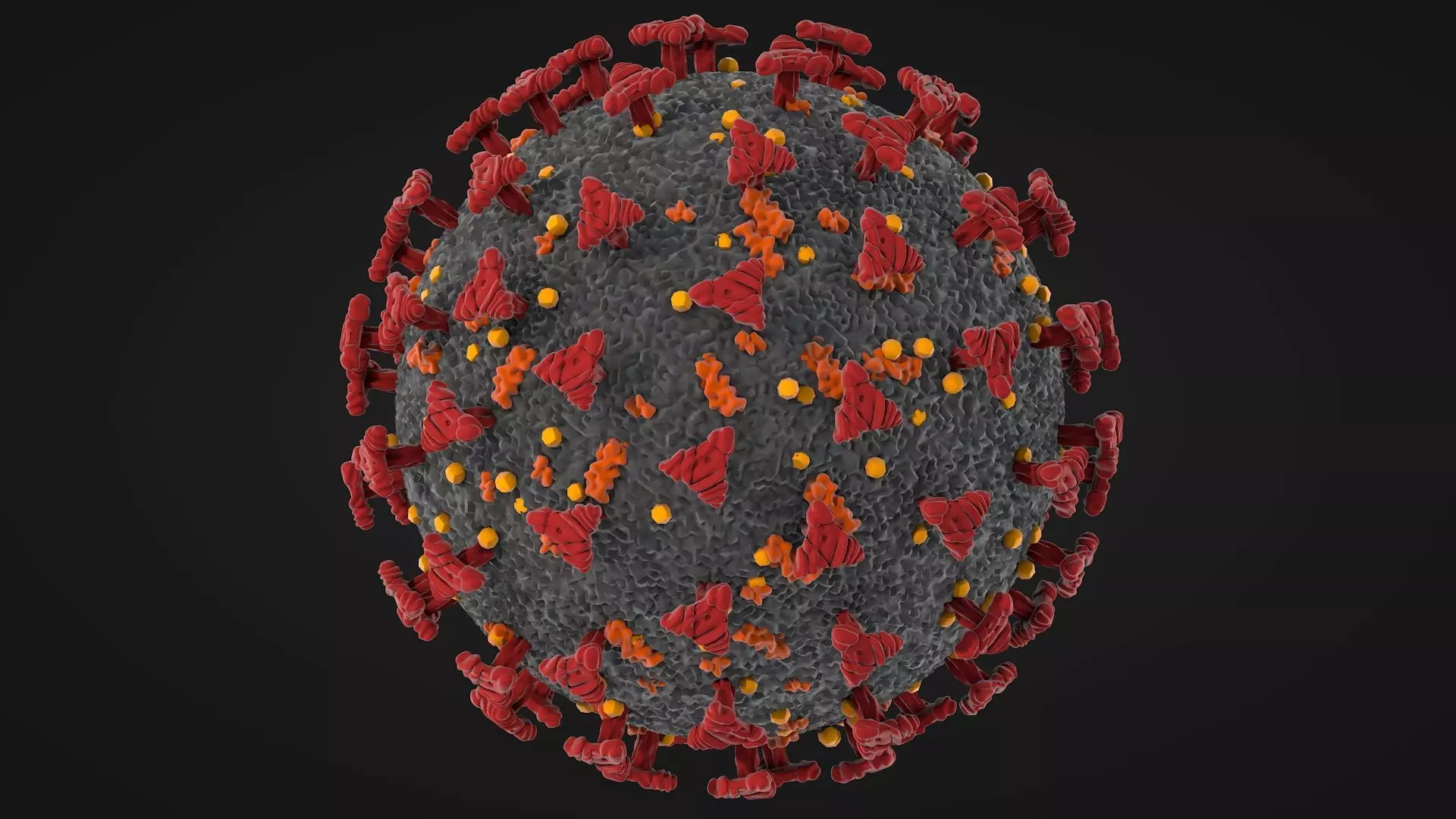 Corona Virus - Covid 19 3D model_0