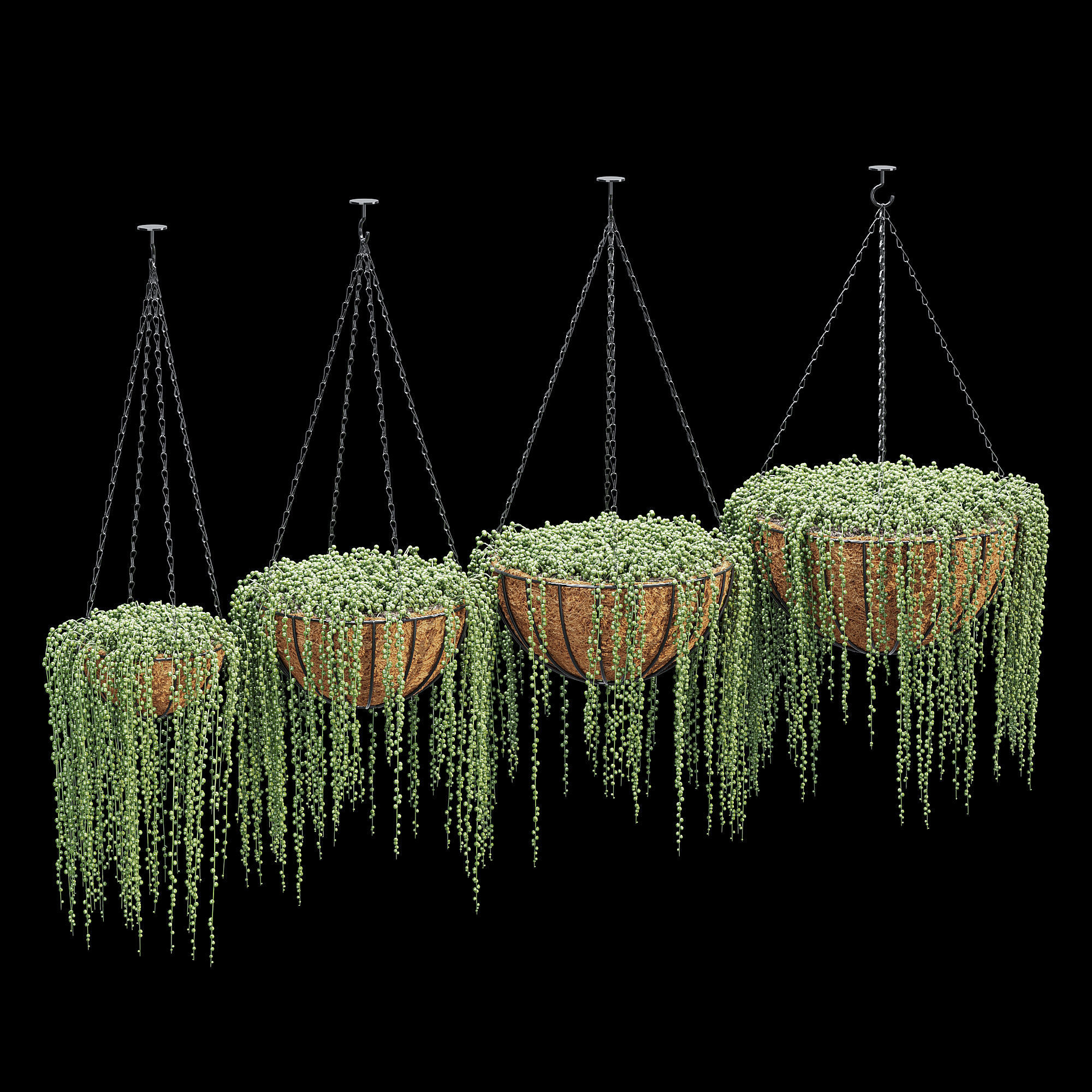 Wire lined 3D model_1