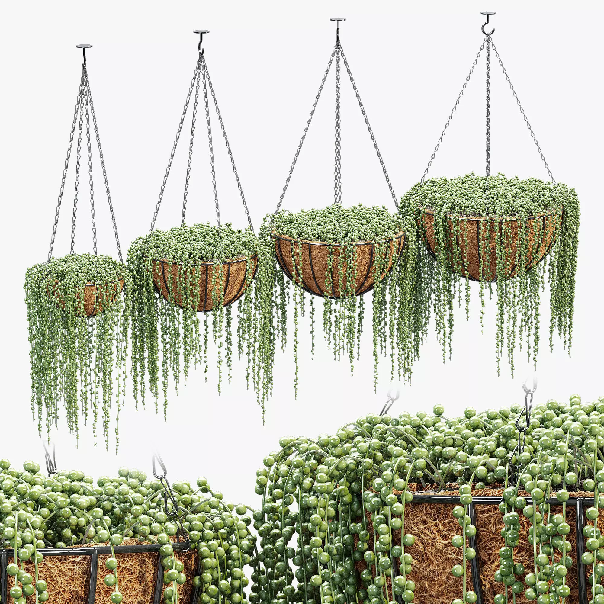 Wire lined 3D model_0