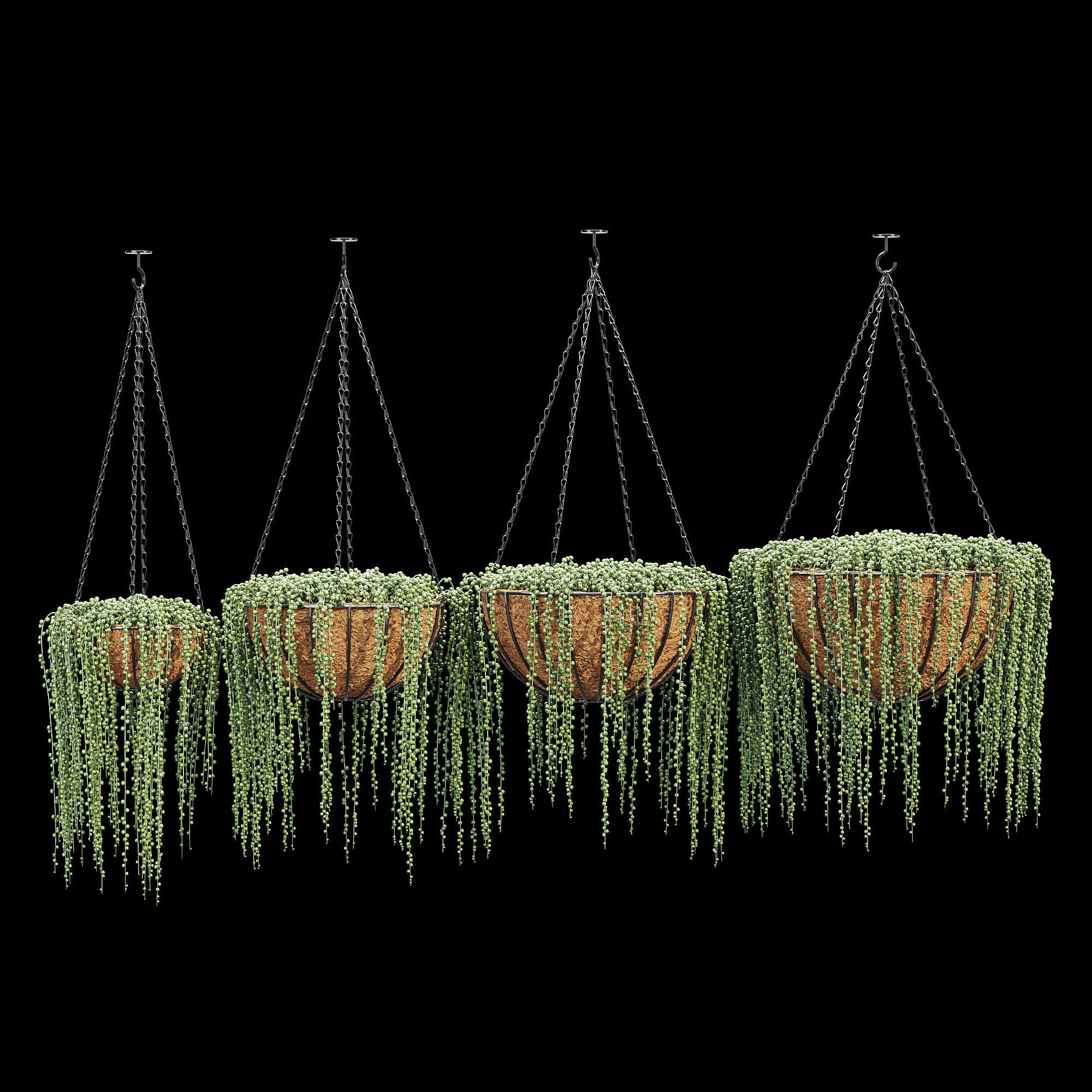 Wire lined 3D model_2