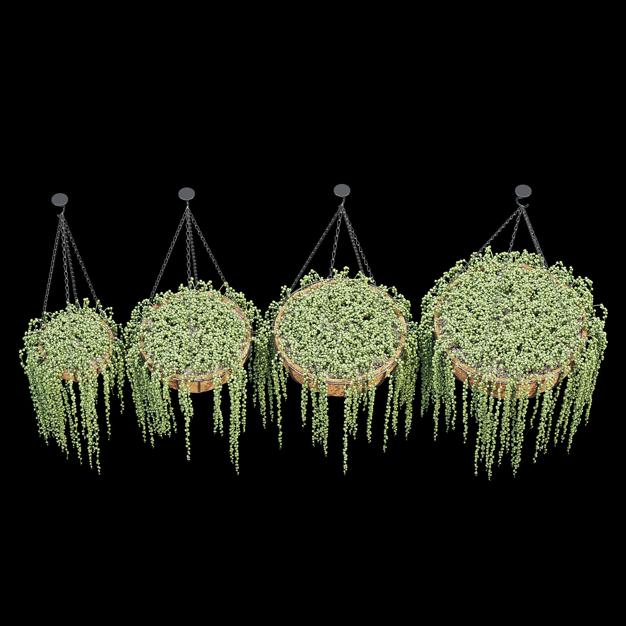 Wire lined 3D model_4