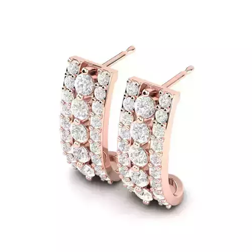 Fancy Earring 3d print Model 3D print model