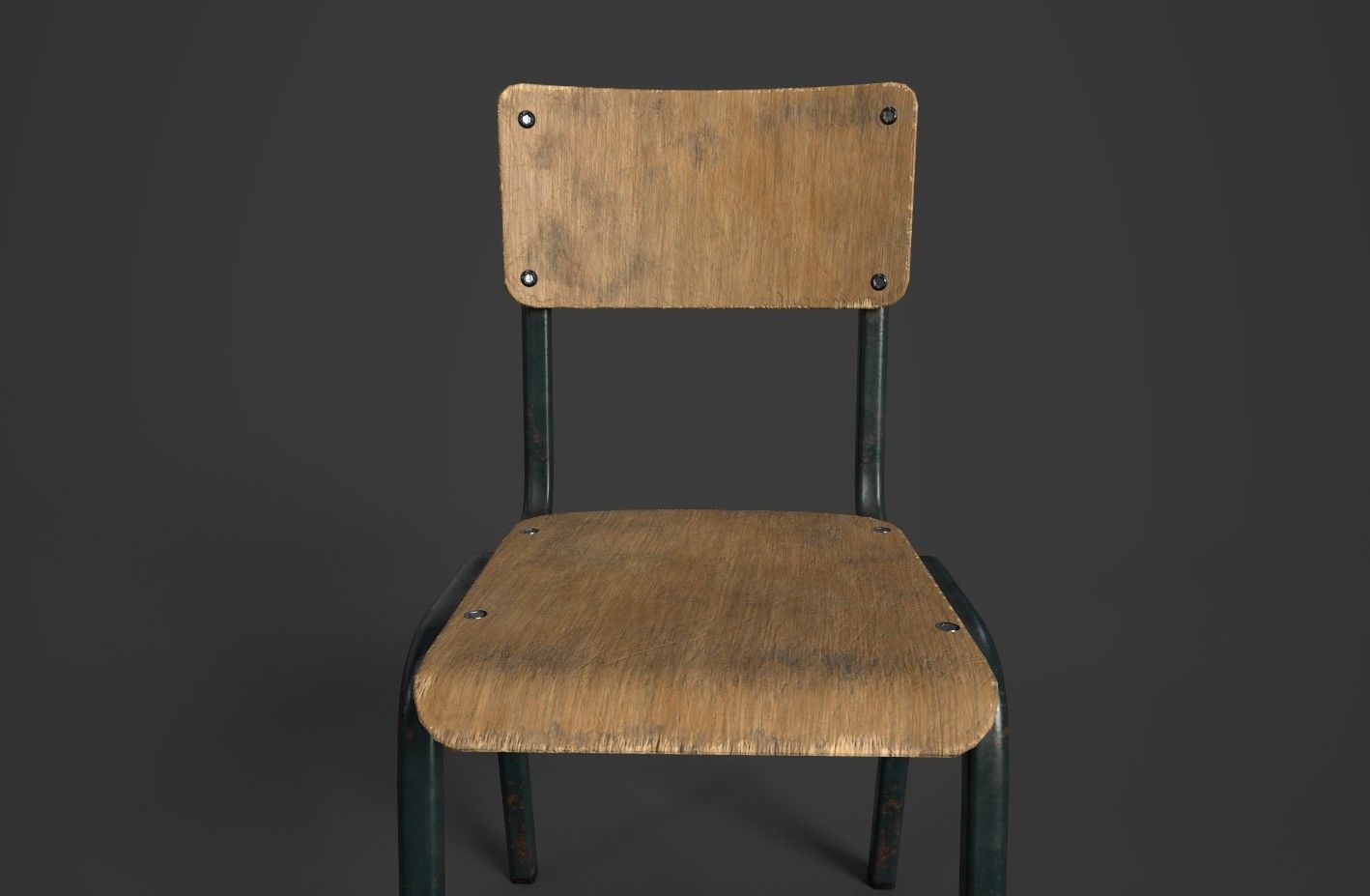 Industrial Furniture Low-poly 3D model_12