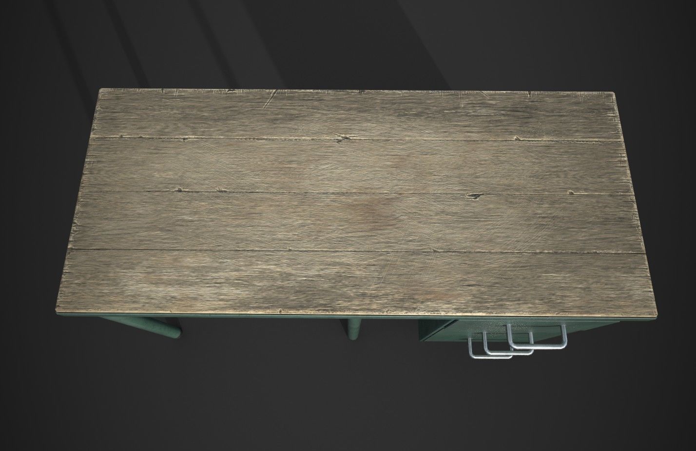 Industrial Furniture Low-poly 3D model_4