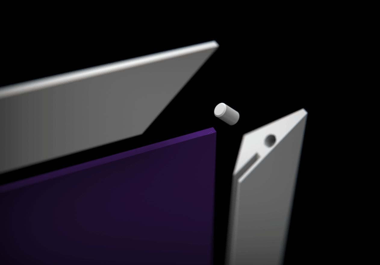 Mirror frame with inscription NOSCE TE IPSUM 3D print model_9