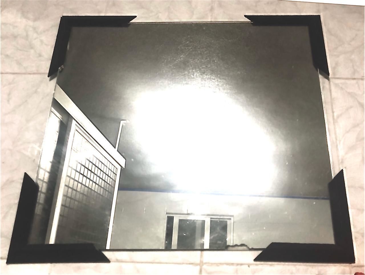 Mirror frame with inscription NOSCE TE IPSUM 3D print model_13