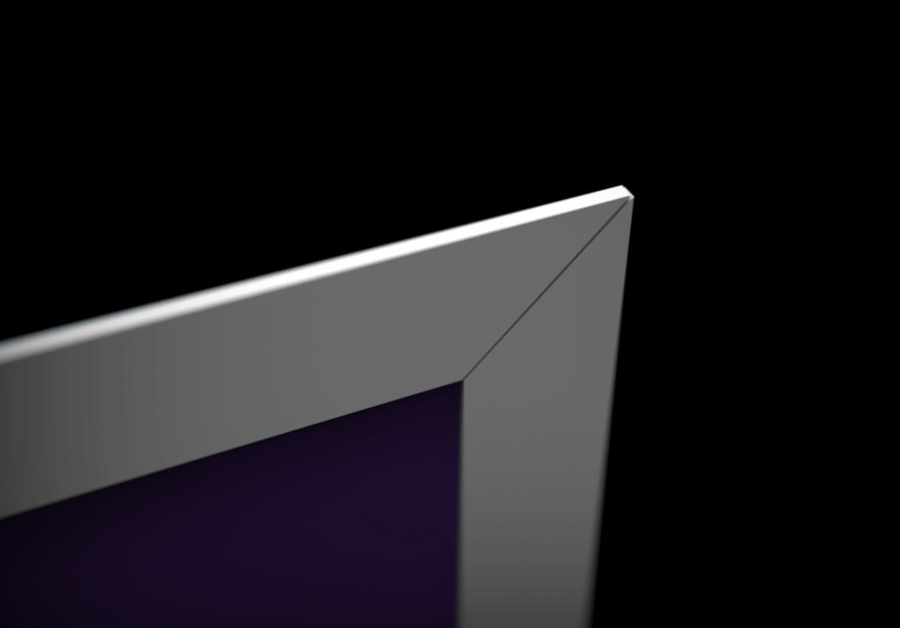 Mirror frame with inscription NOSCE TE IPSUM 3D print model_8