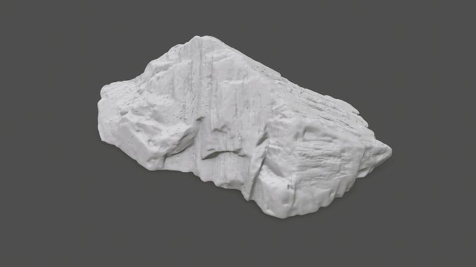 rock 12 3D print model