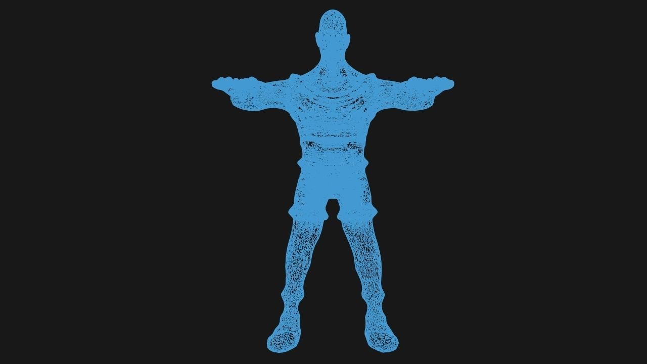 Scluptrgb man 3D print model_5