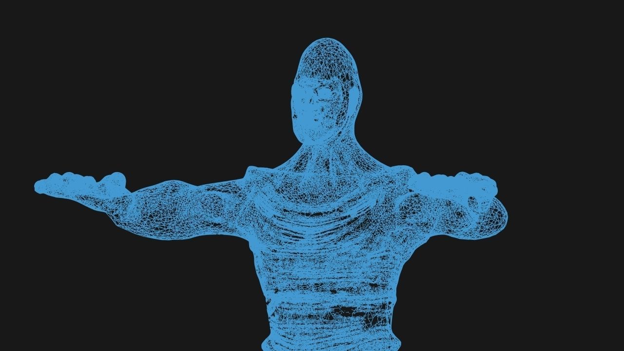 Scluptrgb man 3D print model_6