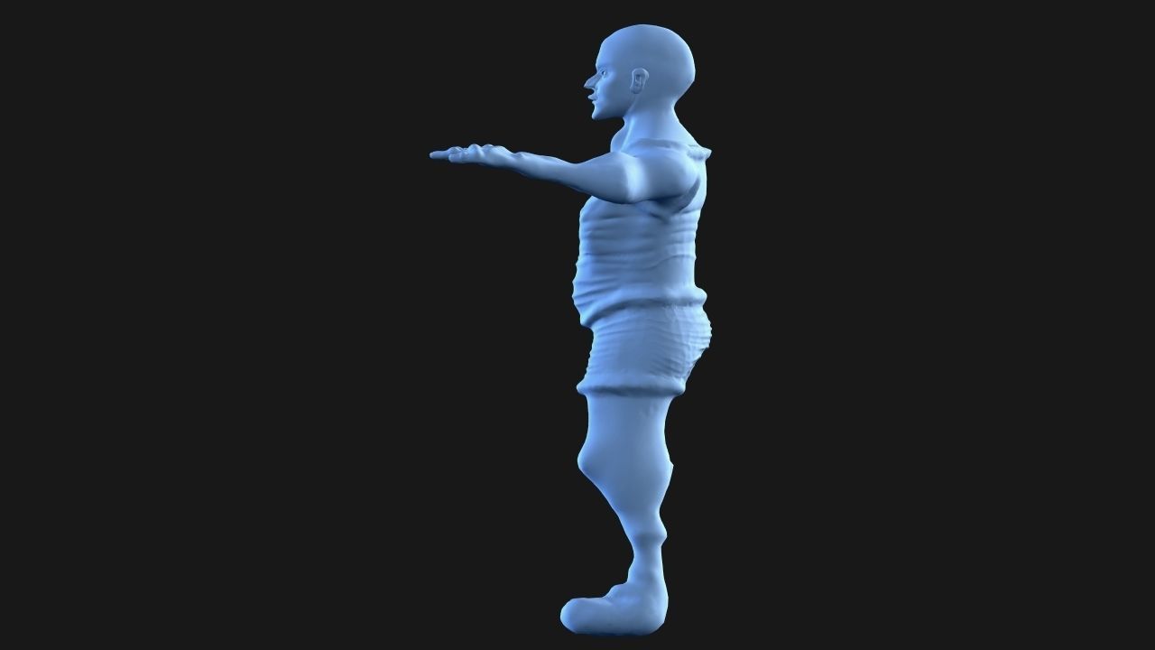 Scluptrgb man 3D print model_3