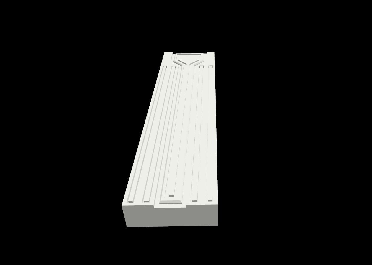 Low-Poly Sci-fi Column Pack Low-poly 3D model_13