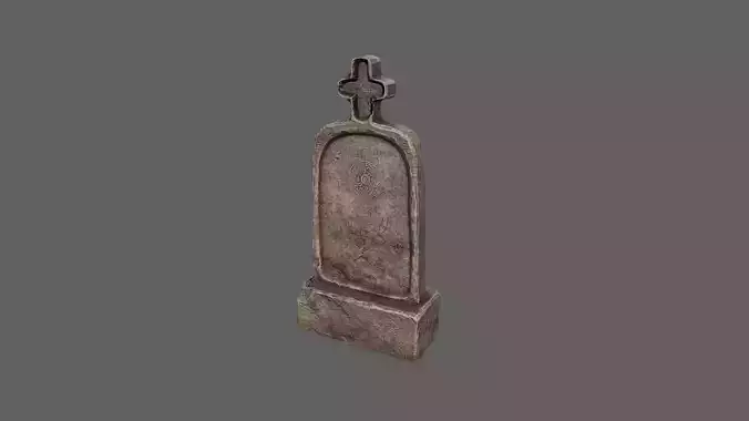 Tombstone PBR asset