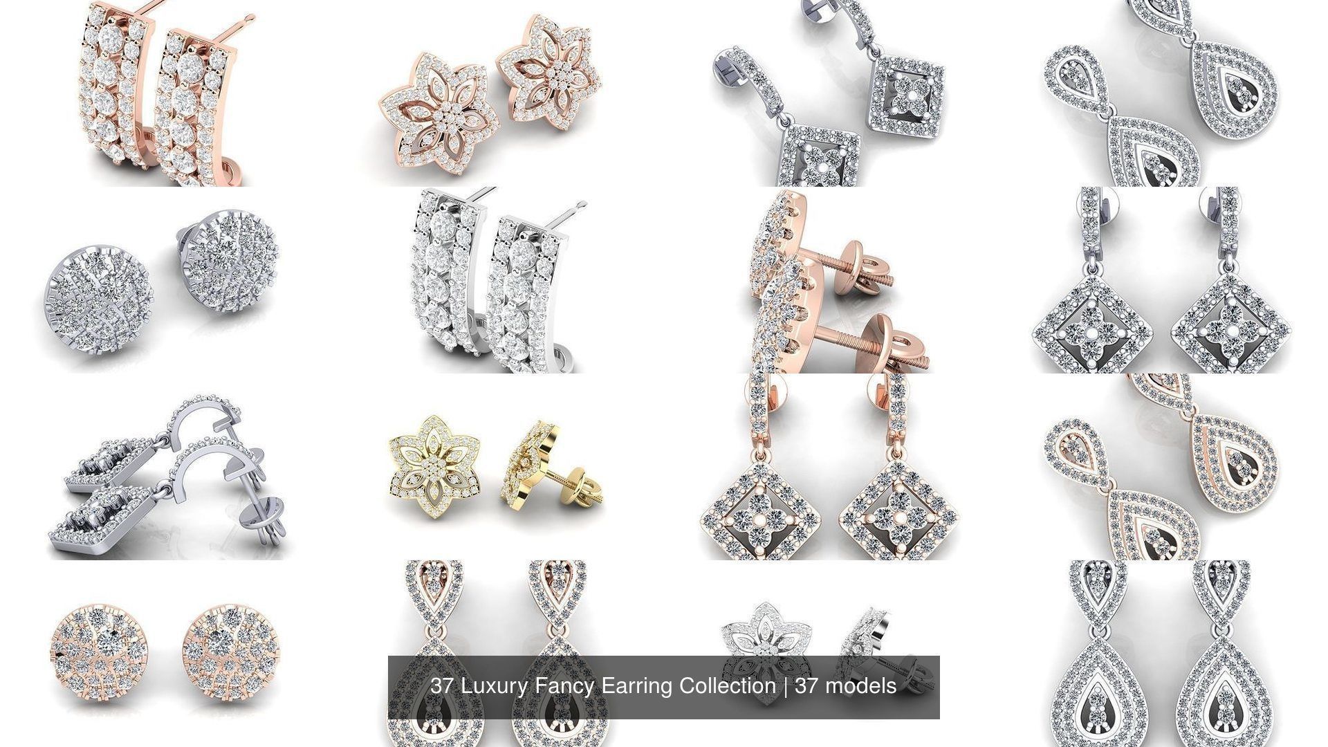 37 Luxury Fancy Earring Collection _7