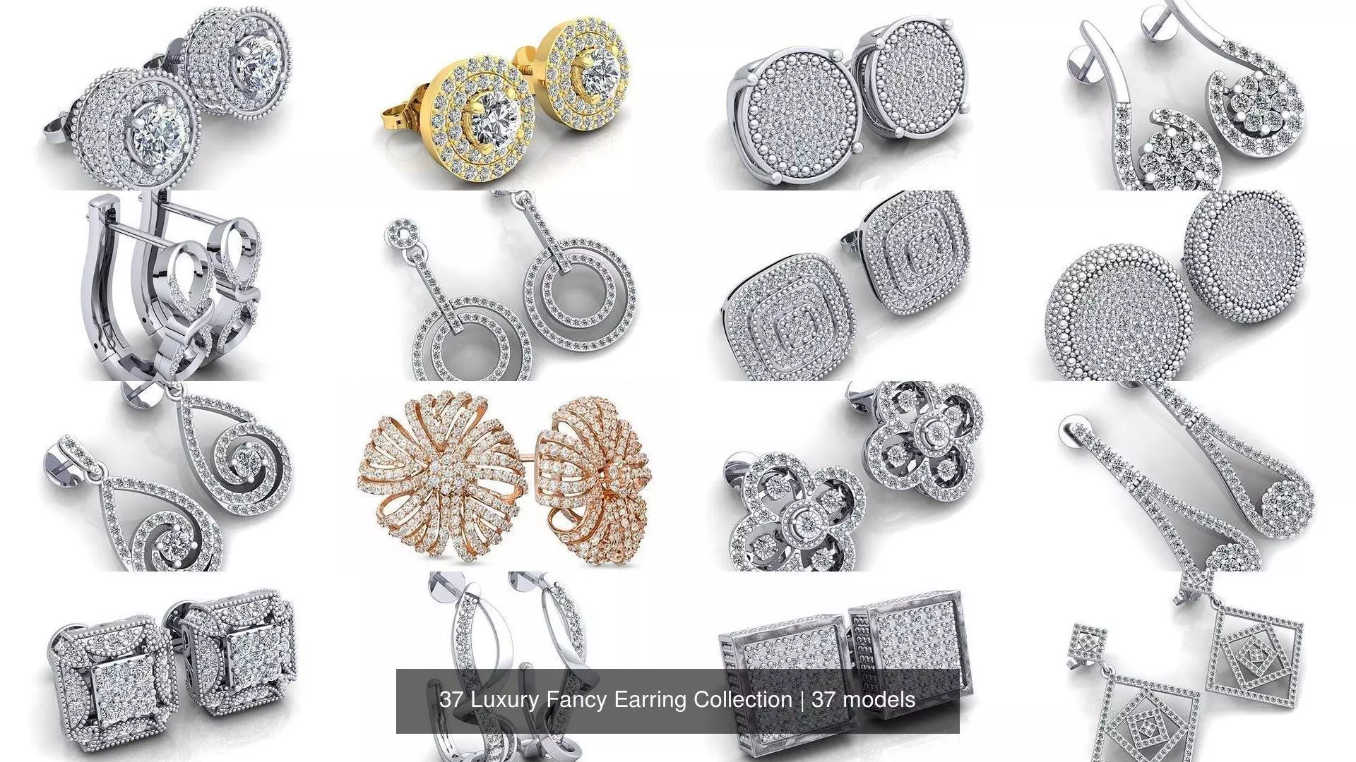 37 Luxury Fancy Earring Collection _0