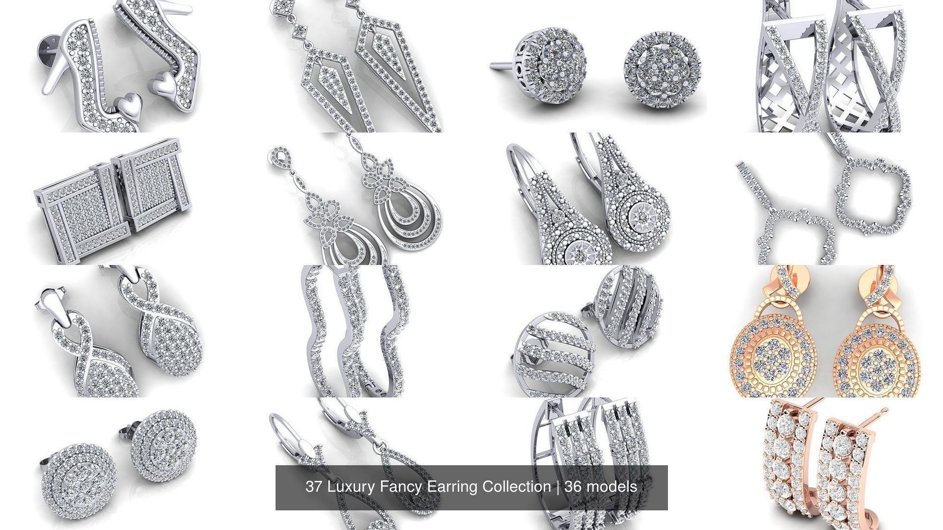 37 Luxury Fancy Earring Collection _5