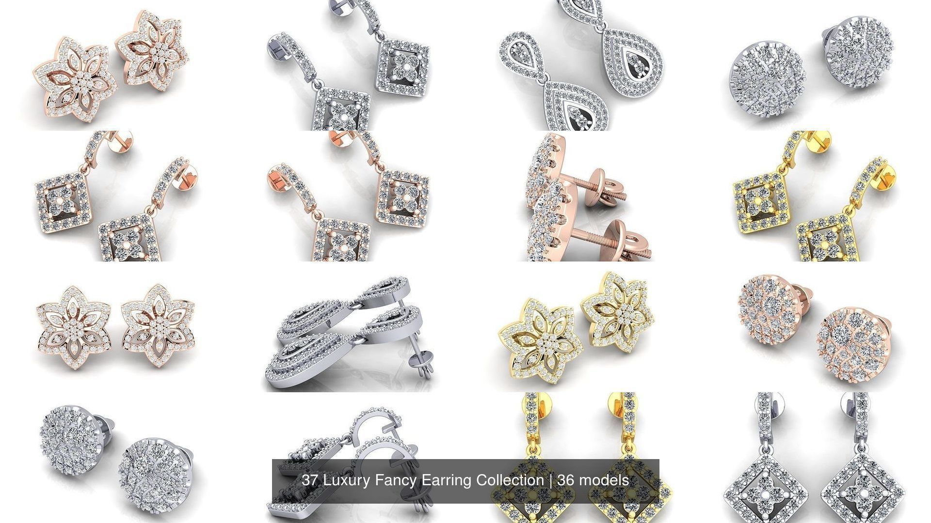 37 Luxury Fancy Earring Collection _8