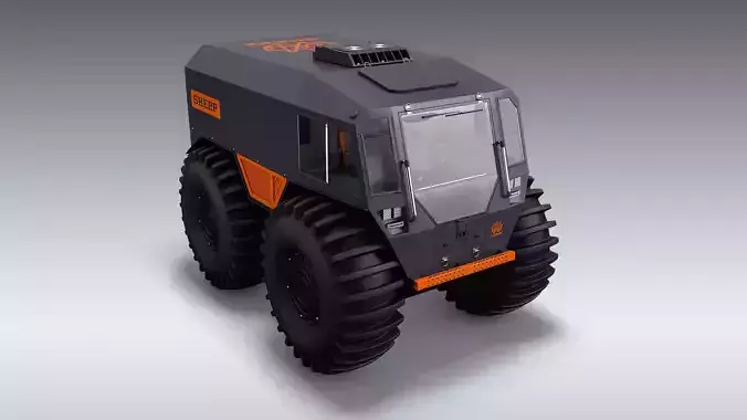 Sherp N 1200 3D model Sherp N 1200 3D model
