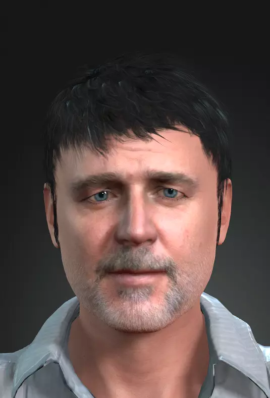 3D Character design Ready for animation 3D model 4455 3D model