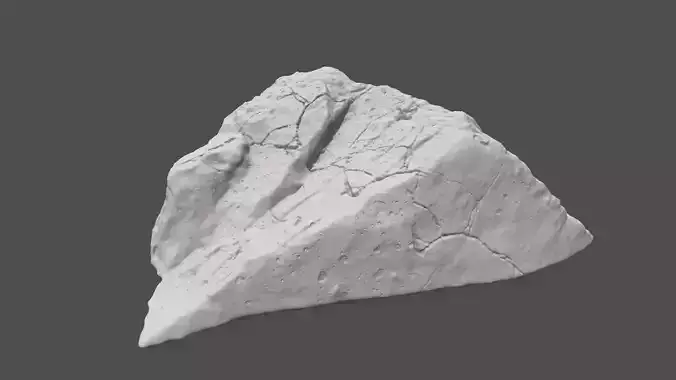 rock 16 3D print model