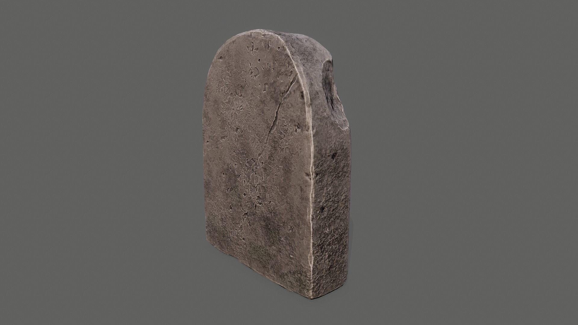 Tombstone PBR asset 3D model_5
