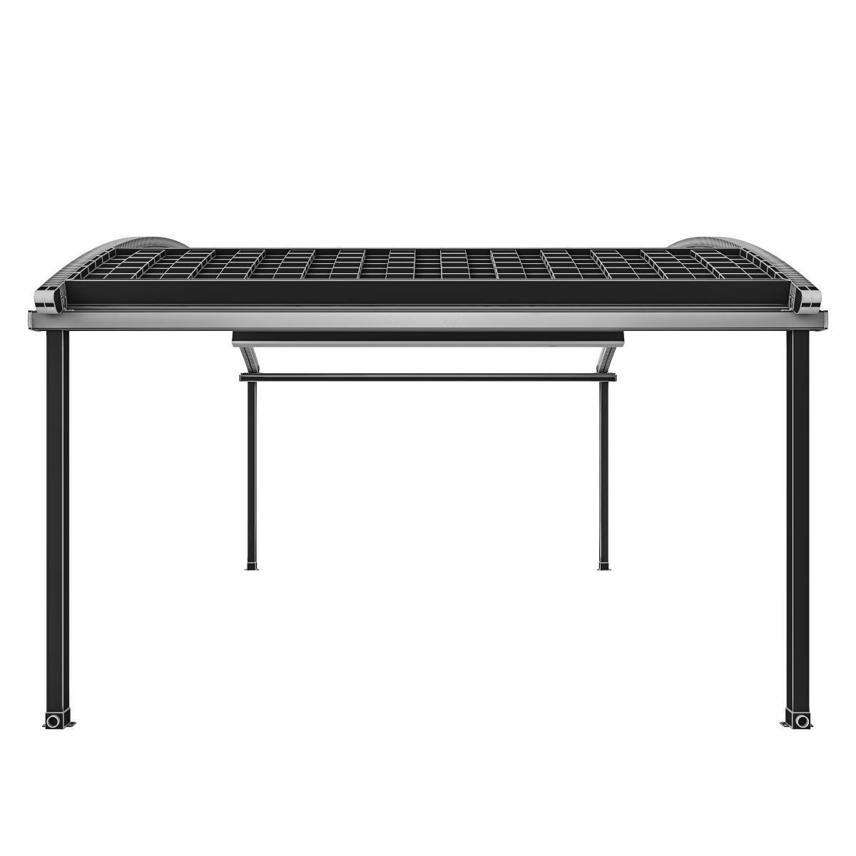 Motorized Pergola 4 worn steel 3D model_37