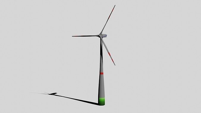 Windturbine wind turbine Free 3D model