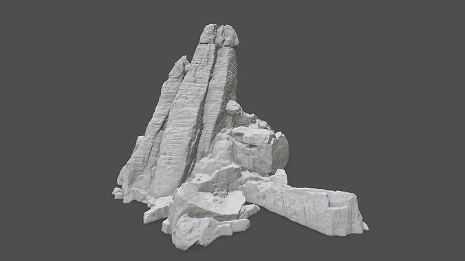 rock 19 3D print model