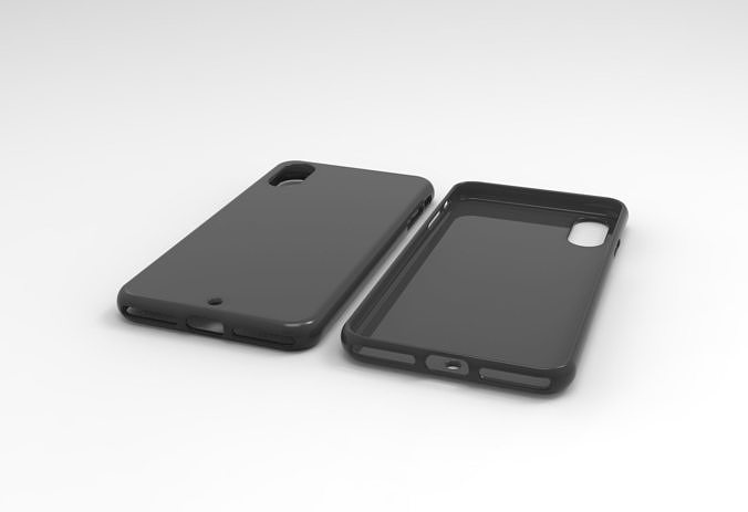 IPhone XS Max Case 3D Print Model 3D print model