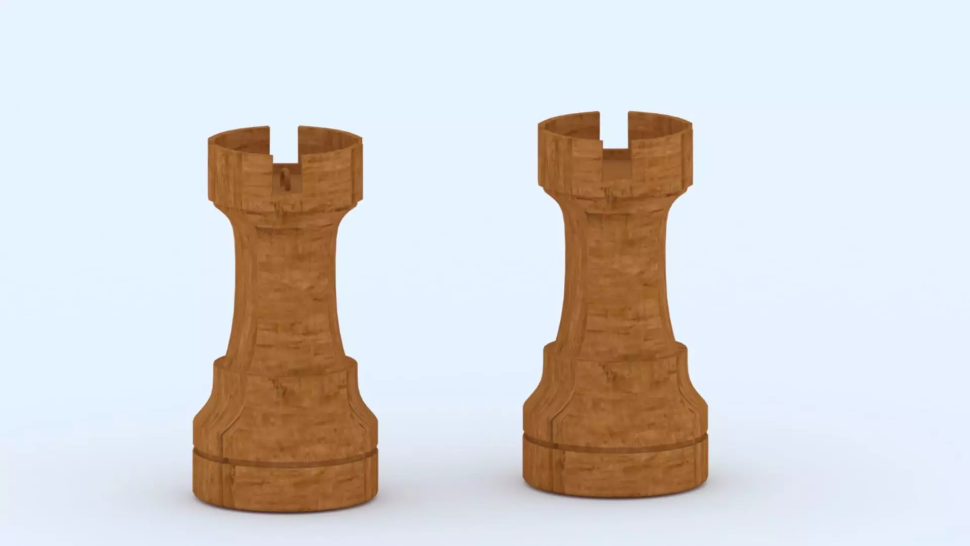 chess rook 3D print model_0
