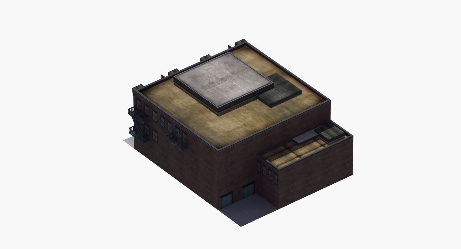 Nightclub Music Venue Low-poly 3D model_32