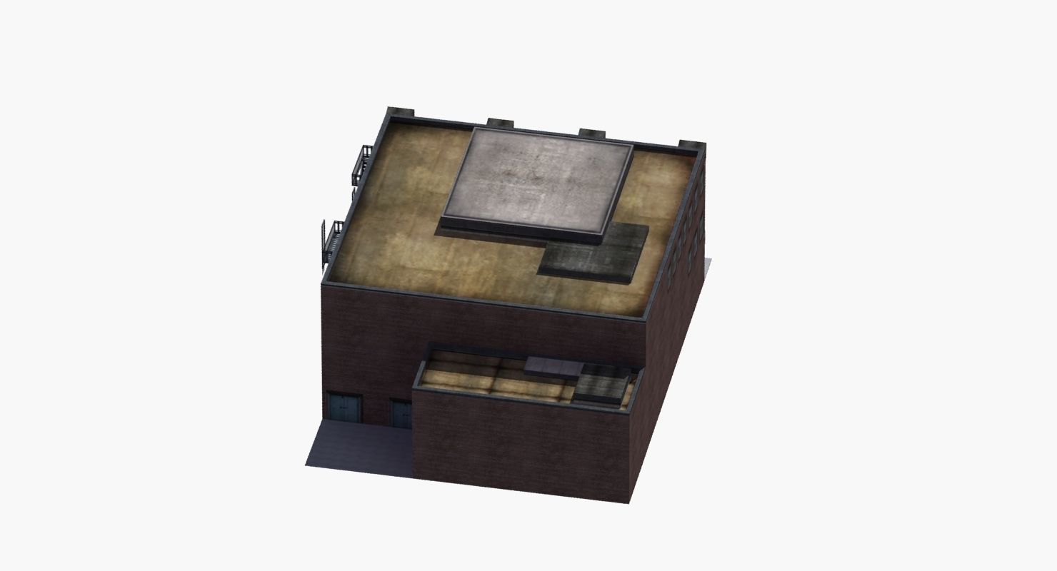 Nightclub Music Venue Low-poly 3D model_52