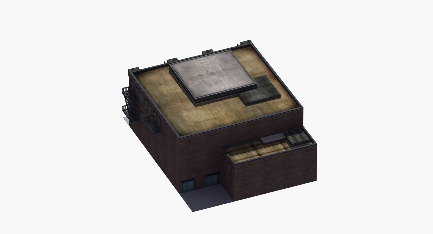 Nightclub Music Venue Low-poly 3D model_53
