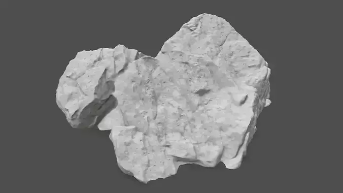 rock 20 3D print model