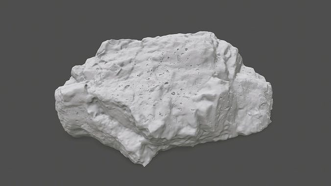 rock 23 3D print model