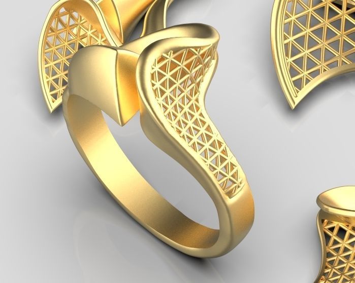 Ultra vision gold set Silver Gold  Print 3D print model_4