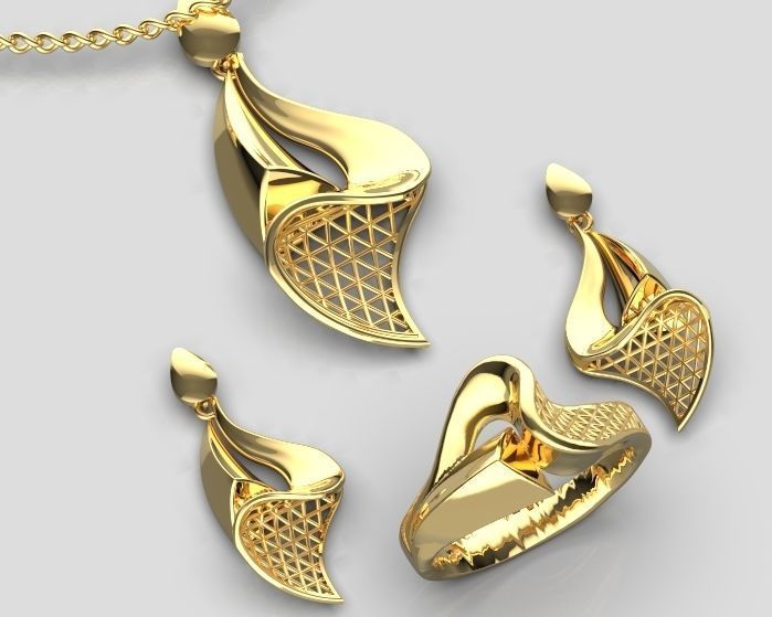 Ultra vision gold set Silver Gold  Print 3D print model_6