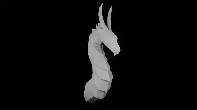 Low-poly Dragon