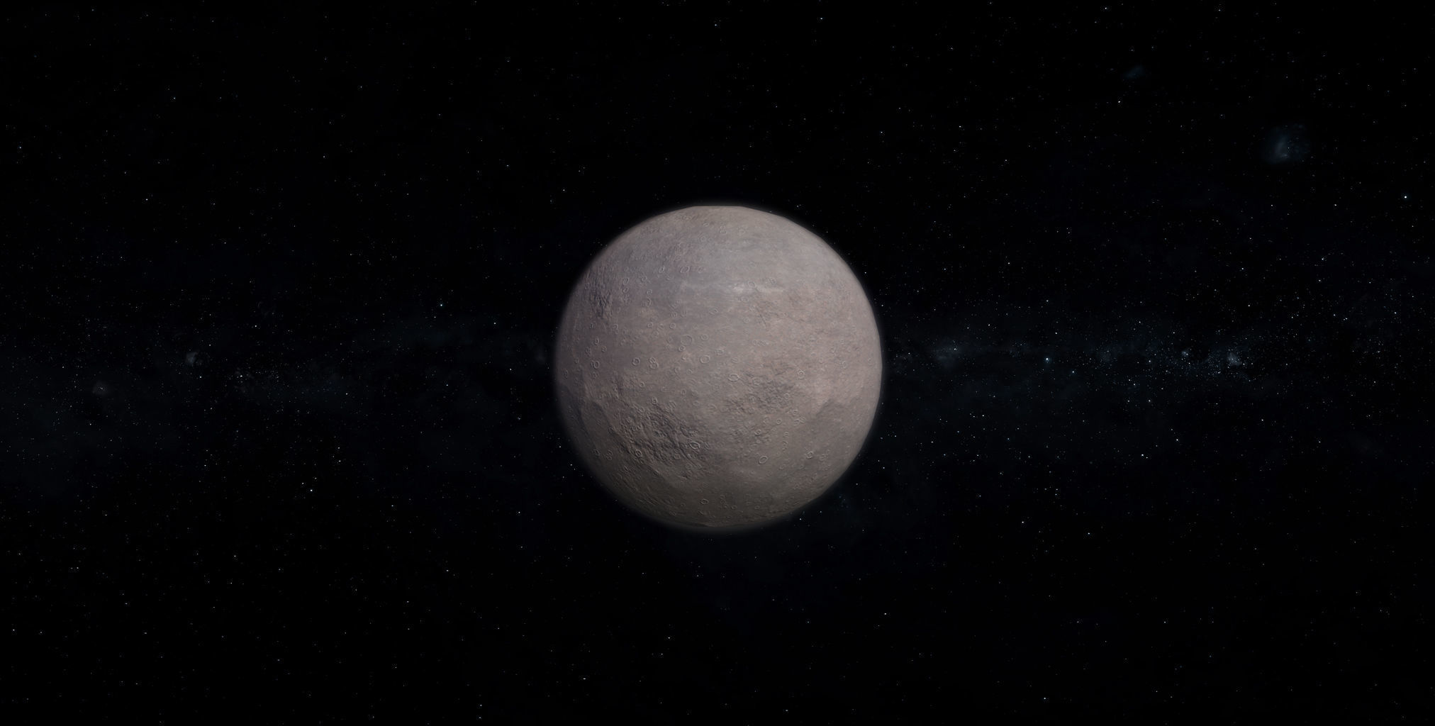 Dwarf Alien Planet or Moon 01 Low-poly 3D model_3