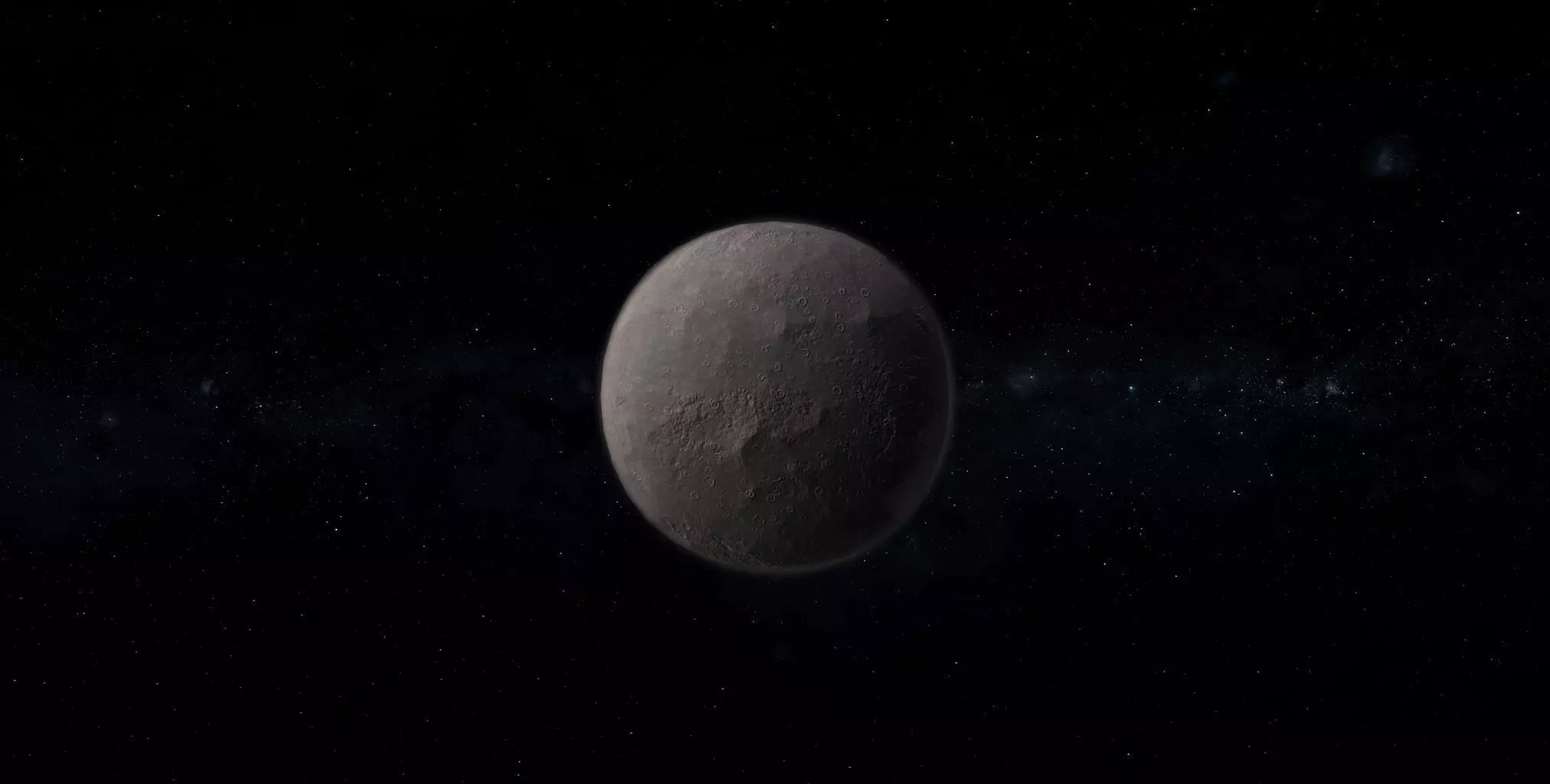 Dwarf Alien Planet or Moon 01 Low-poly 3D model_0
