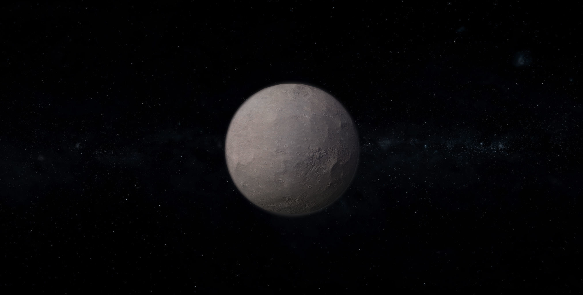 Dwarf Alien Planet or Moon 01 Low-poly 3D model_1