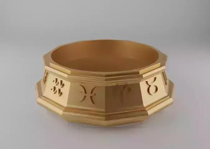 Zodiac Crystal Ball Stand