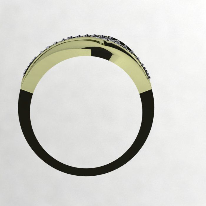 a Beautiful and Modern Ring 3D print model_16