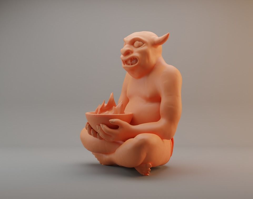 Players Handbook Demon Idol Free 3D print model_4