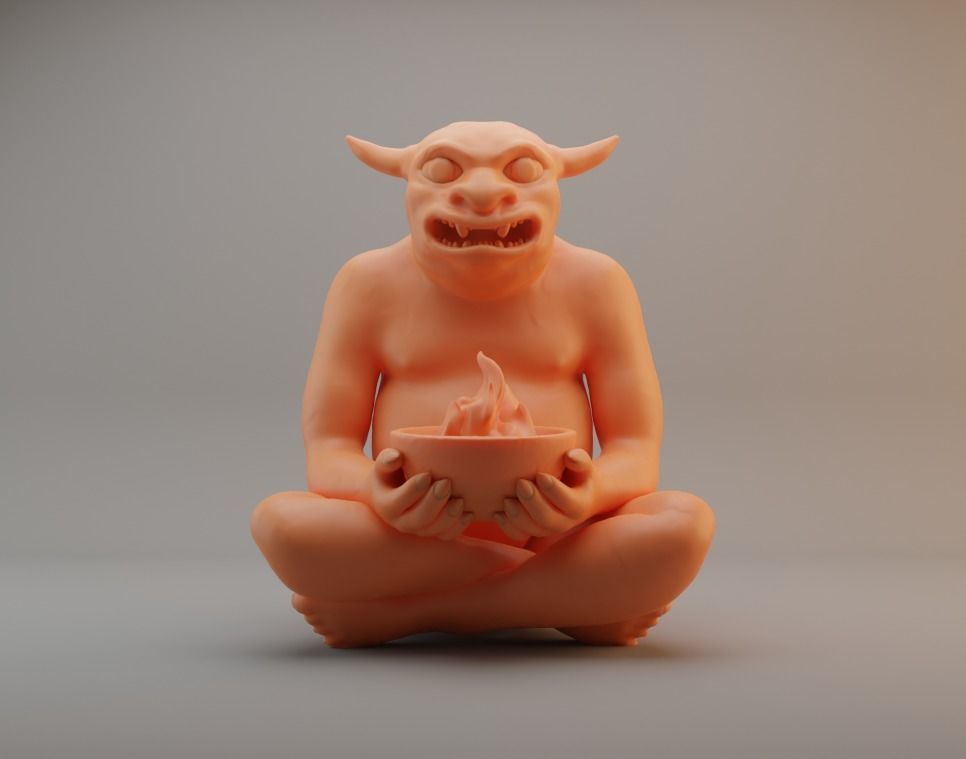 Players Handbook Demon Idol Free 3D print model_3